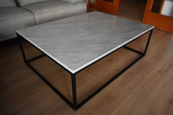 Mesa de centro mármol Carrara
